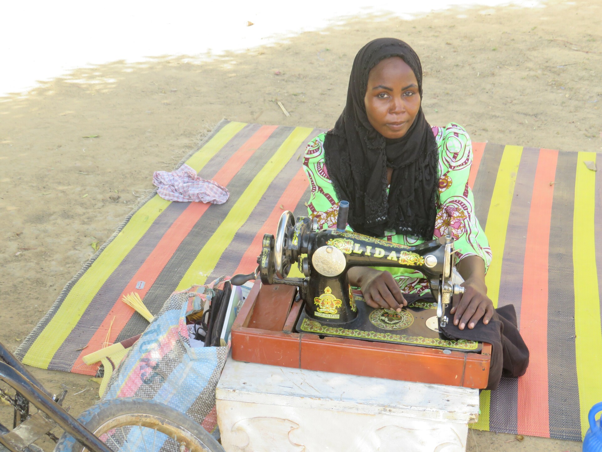 Portrait de femme tchadienne