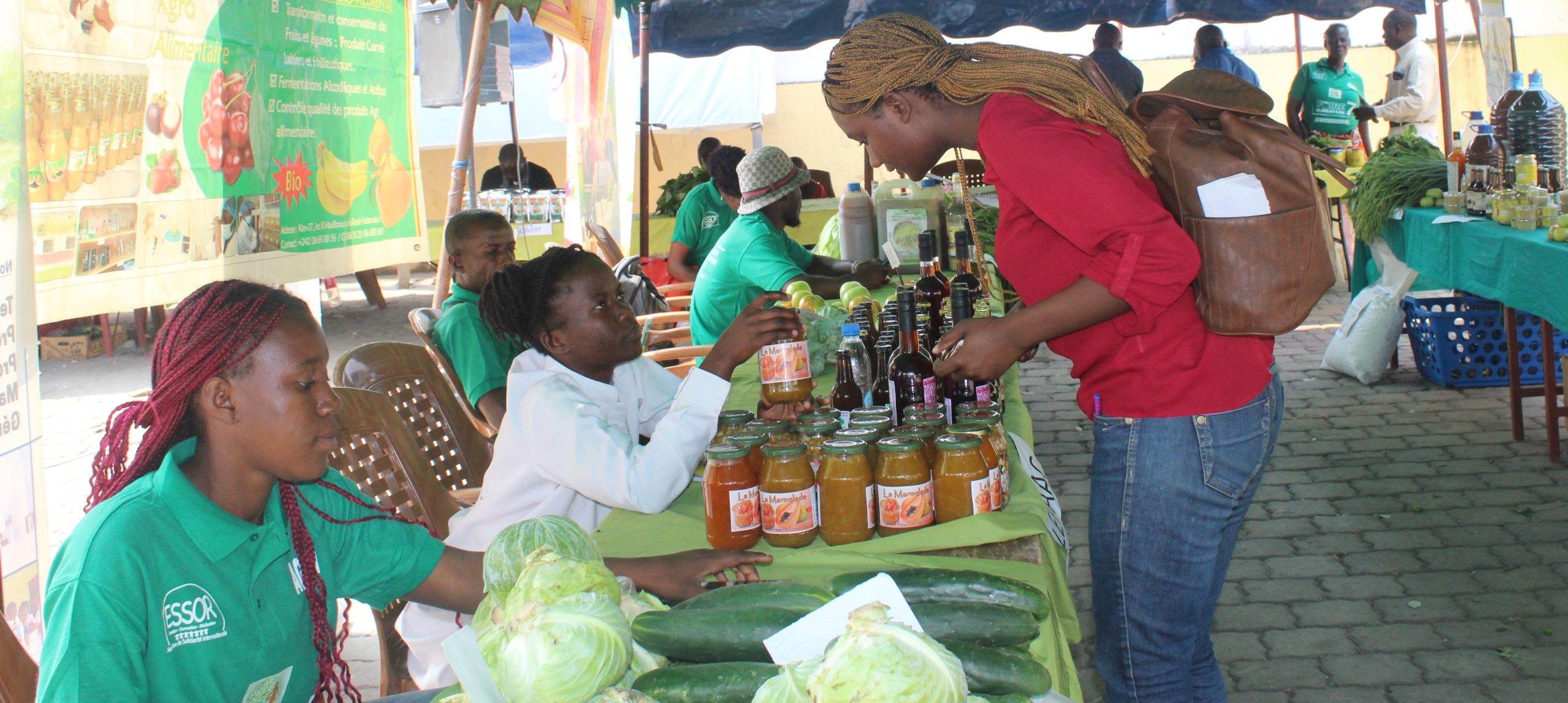 « Transition dans nos assiettes », retour sur la Foire Alimentaire à Brazzaville.